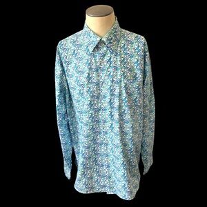 ALAN FLUSSER WEARABLE
ART LONG SLEEVE PAISLEY
SHIRT SIZE XL